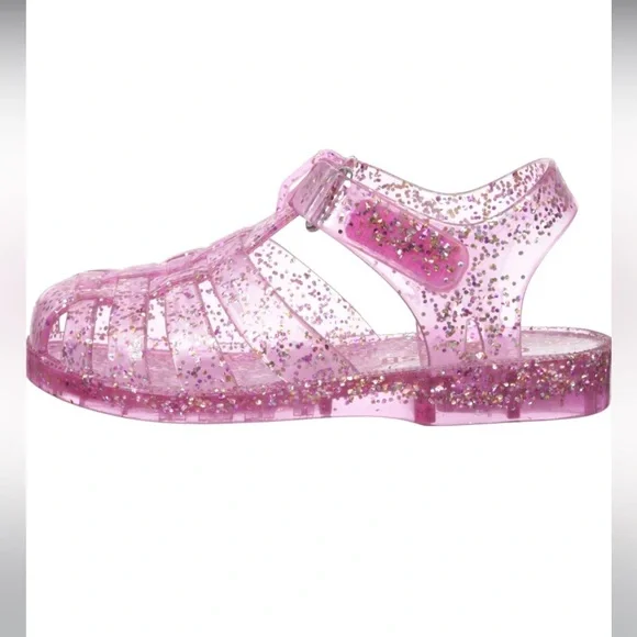 Oshkosh B’gosh Marie Jelly toddler girl sandals glittery pink size 5 - NWT - Picture 15 of 16